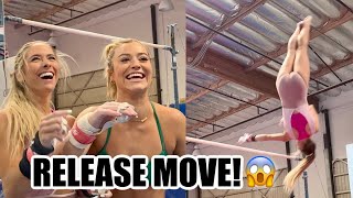 Catching Geingers Together Uneven Bars Vlog