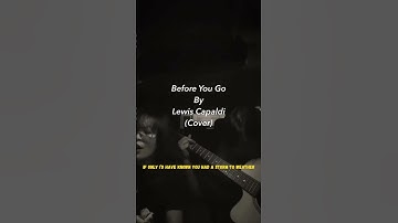 Thumbnail of Before You Go - Lewis Capaldi@LewisCapaldi (cover) | Aviothic Note. #acousticcover #beforeyougo