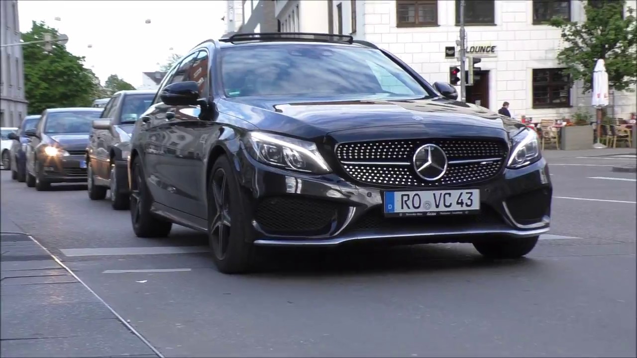 Mercedes Benz C43 Gle 43 Amg Acceleration Crackels Sound