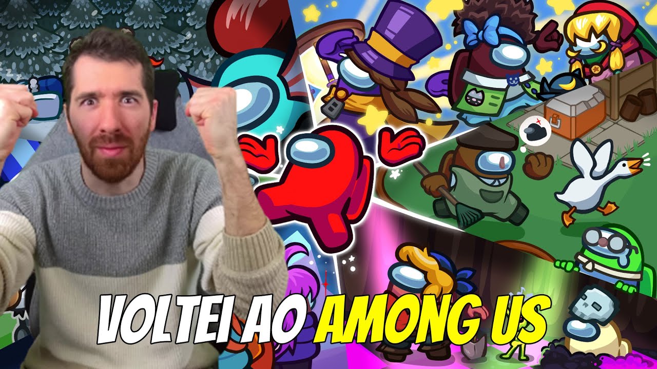 VOLTEI A JOGAR AMONG US COM O DAIZER!