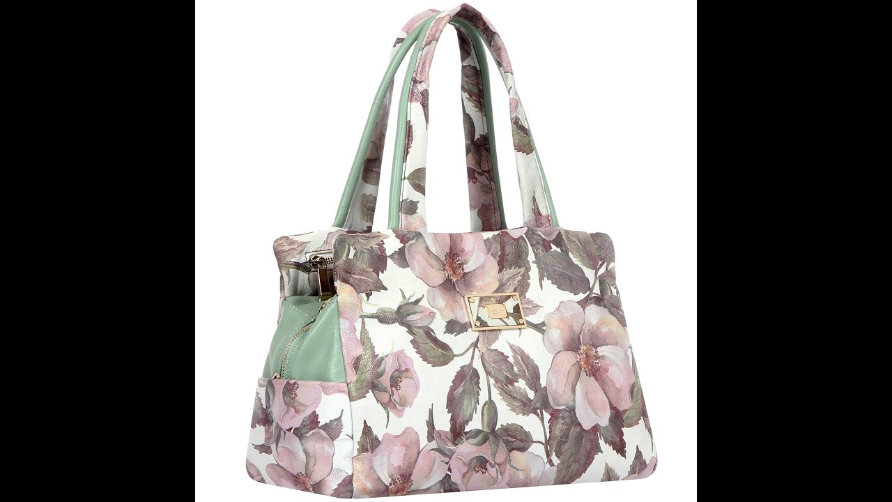 Сумка Alessandro Beato 379 2606 330 grey flowers
