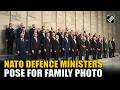 NATO defence ministers pose for group photo in Brussels