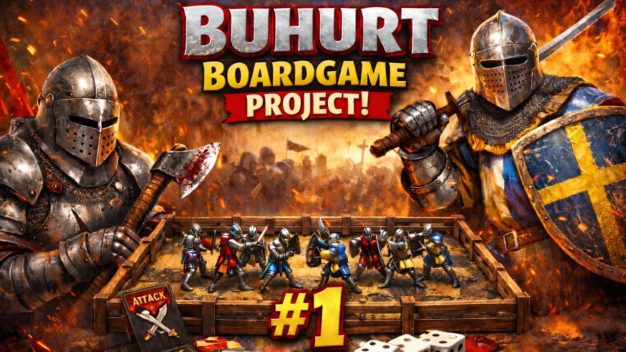 Buhurt Board Game Project - Episode 1 | Commitment - YouTube