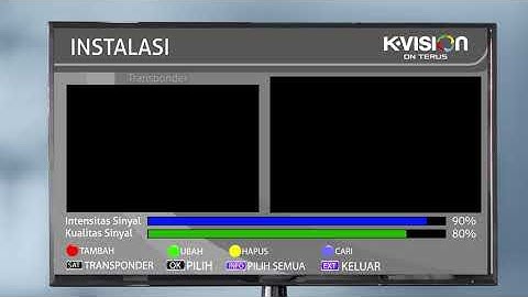CARA MENAMBAHKAN TRANSPONDER C-BAND DI SATELIT TELKOM 4 MERAH PUTIH UNTUK DEKODER C2000