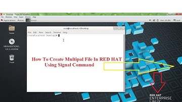 How to create multiple file in RHEL 7 | RED HAT | Centos | touch command