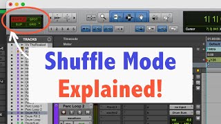 How Pro Tools Shuffle Mode Works! #protools #mixing