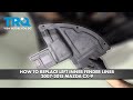 How to Replace Left Inner Fender Liner 2007-2015 Mazda CX-9