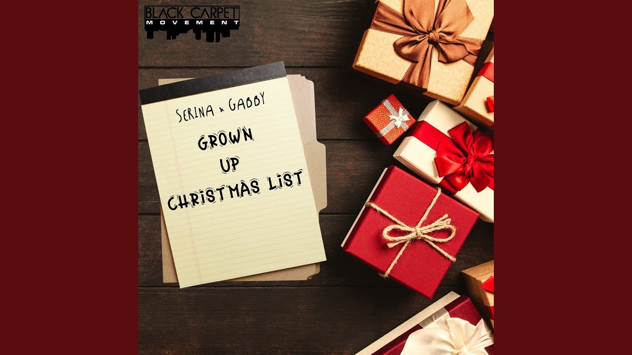 Grown up Christmas List YouTube