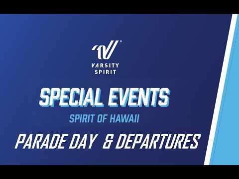 7 Parade Day and Departures