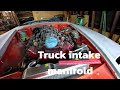 LS truck intake showing the height.
