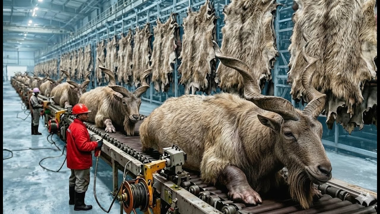Millions of Markhor Hides Processed Daily | Inside the World’s Biggest Hide Factory