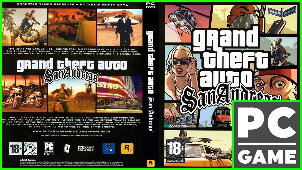 gta download pc free san andreas