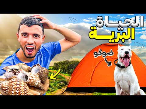 الحياة البرية تحدي طبخ جغلة البحر طبخ على طريقة العيش الحر طعم رهيب 