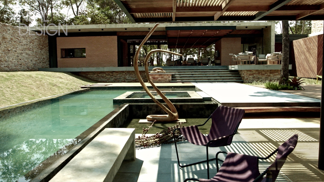 Projeto Residencial Contemporâneo –Arquitetura e design .