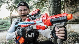 LTT Game Nerf War : Nerf Guns King Warriors SEAL X Fight Crime Mr Zero Crazy Talented Soldier