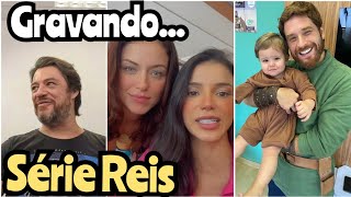 Série Reis - Gravando muitas cenas da sexta temporada| Stories do Insta #reis #reyes