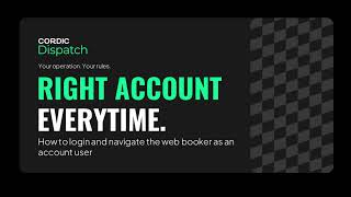 How to login and navigate the web booker as a corporate account user