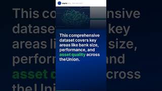 ECB Releases 2025 EU Financial Sector Health Data #Shorts