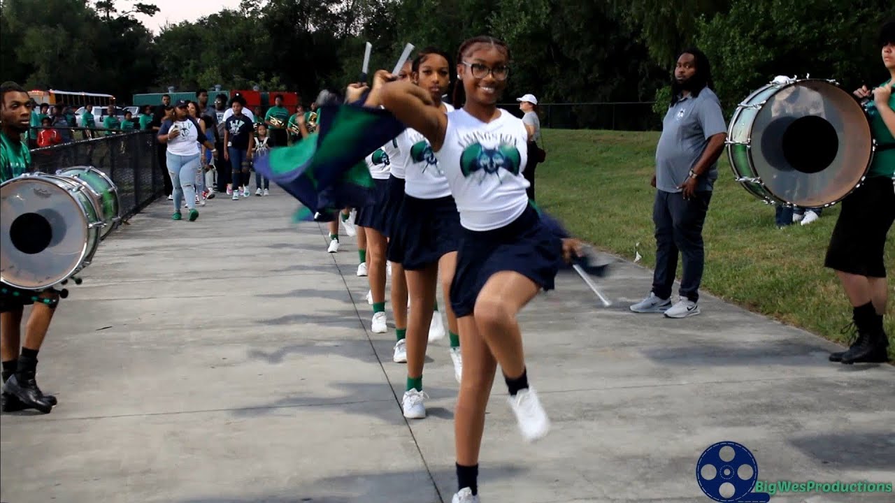 Livingston Collegiate Academy Marching Band [Marching In] vs G.W.Carver (2024)