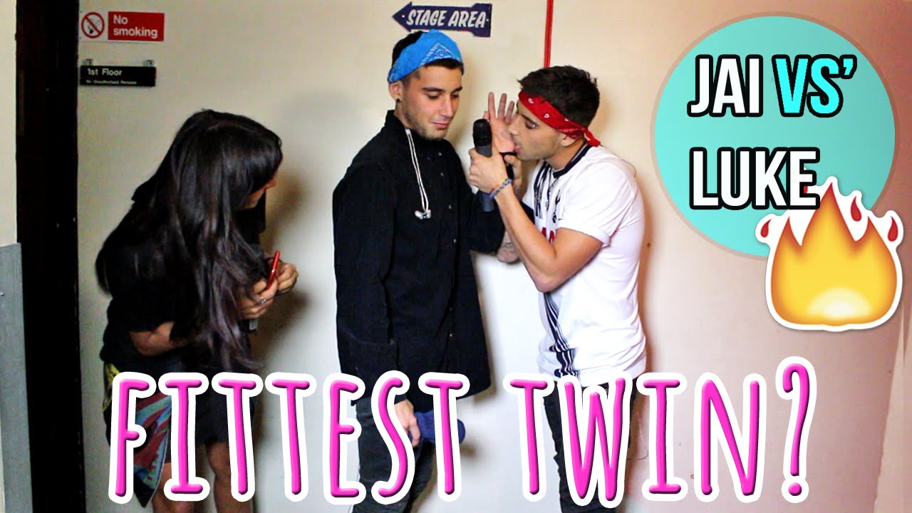 Janoskians Battle of the TWINS!! Jai vs Luke!!