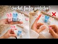 Crochet Bunny Finger Protector Tutorial 🐰 | Easy Crochet Finger Saver for Yarn Burn & Finger Pain