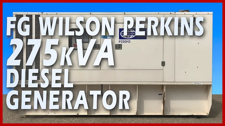 FG Wilson Perkins Diesel Generator 275kVA – XP27558 Test #perkins | #fgwilson Authorised Dealer