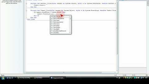 Maak knipperende labels en knoppen - Nederlands Gesproken! - Goede Kwaliteit! - Visual Basic 2008