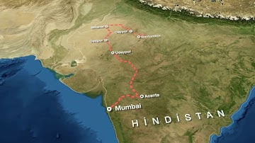 MOTION GRAPHIC INDIA MAP 3D