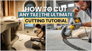 How To Cut Any Tile | The ONLY Tile Cutting Tutorial You'll EVER NEED!