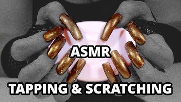 SOAP ASMR 🧼 TAPPING - SCRATCHING long nails gloves