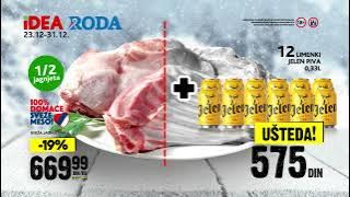 IDEA | Sjajna ponuda - sveža jagnjetina i Jelen pivo 23 - 31.12.2021.