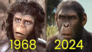 Evolution Of Planet Of The Apes Movies 1968-2024