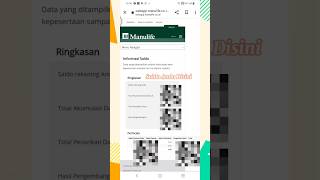 Cara Cek Saldo Manulife Online #manulife #ceksaldo #danapensiun