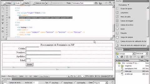 PROCESANDO DATOS DE UN FORMULARIO EN JSP