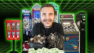 Collecting OVER $700 From Our Mini ARCADE!