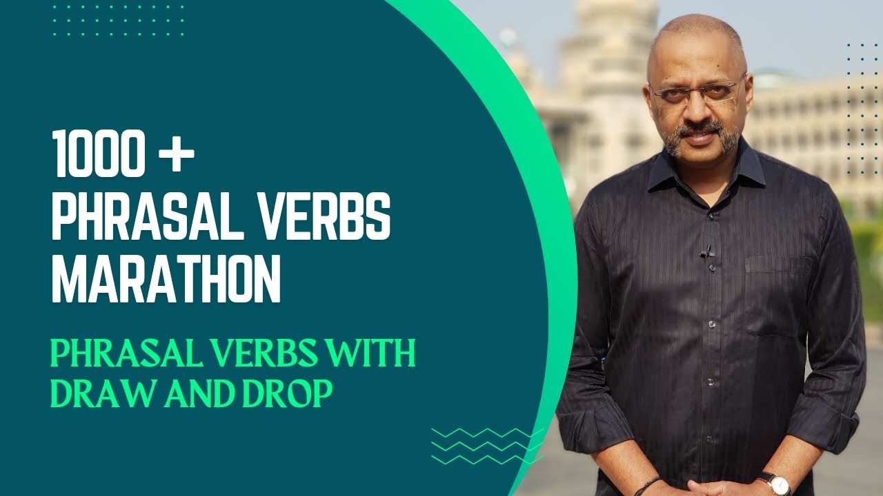 Phrasal Verbs with DRAW and DROP | T S Sudhir | CUET | SSC CGL | Banking | ICSE 10 | ISC 12