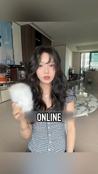 Wearing a Cute Bunny Tail