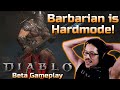 Leveling Barbarian is Hardmode - Beta Test Gameplay (Rend &amp; Rupture Bleed, Hammer of the Ancients)