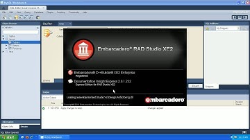Building the database in RadStudio for C++ Builder, Delphi and RadPHP