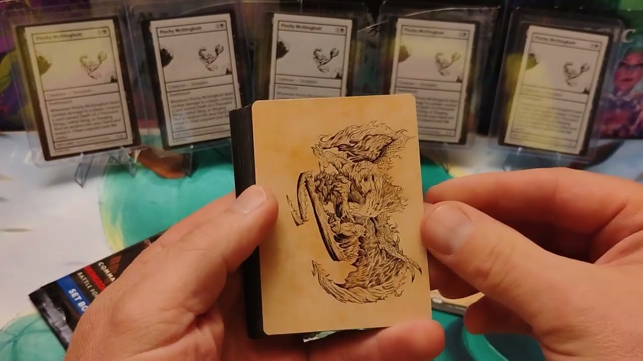 Defending Baldur's Gate! MTG Dungeons and Dragons Booster Pack Rip. 