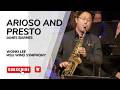 Arioso and Presto for Alto Saxophone and Band by James Barnes | Wonki Lee | MSU Wind Symphony