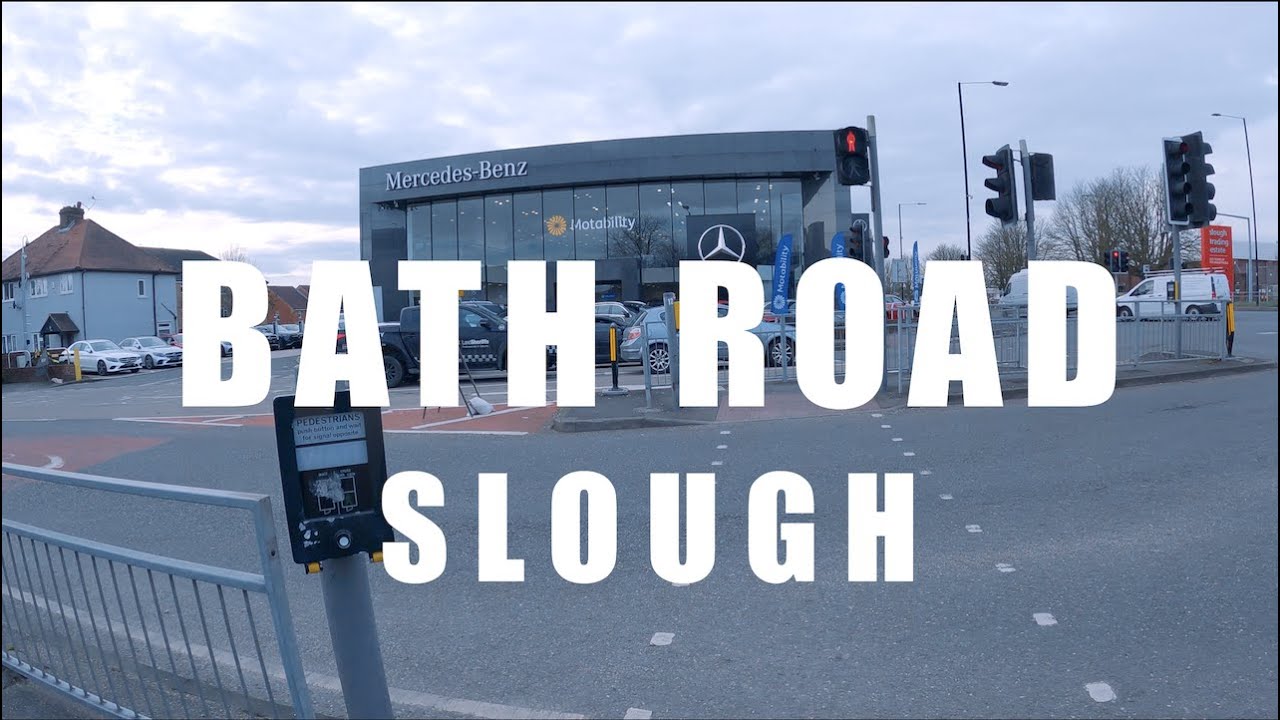 Bath Road Slough Ride Through 4K YouTube