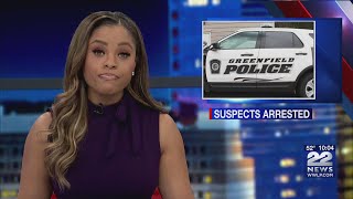 Greenfield Police arrest suspected package thieves