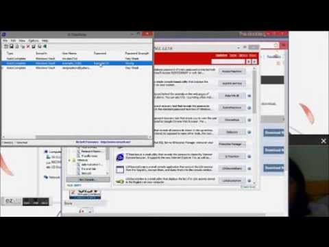 My tutorial on WSCC to figure out computer browser's password