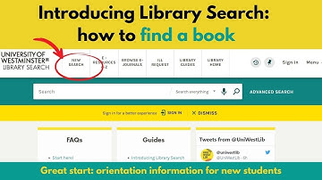 Introducing Library Search: how to find a book