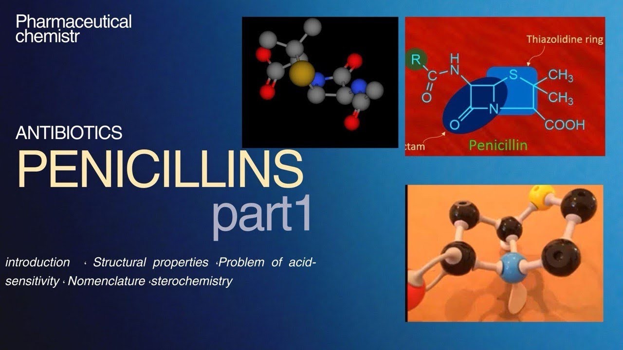 كيمياء عضوية وزاري l البنسلينات l الجزء الاول 