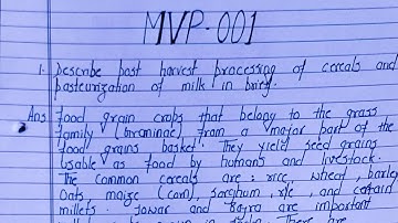 IGNOU MVP-001(PGDFSQM)  Solved Assignment  2022-23 Info By Study Zone