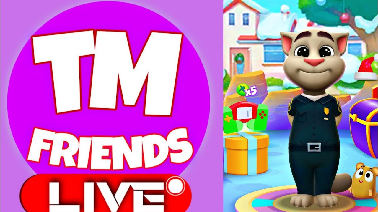 TALKING TOM 2 LIVE NEW UPDATEs Funny moments gameplay