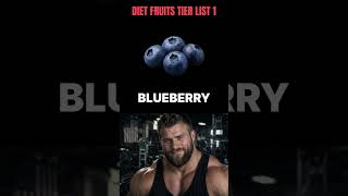 DIET FRUITS TIER LIST 1 💪 #tierlist #diet #fruit #ranking
