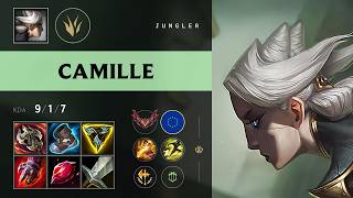 Camille Jungle vs Zed - EUW Grandmaster Patch 26.12